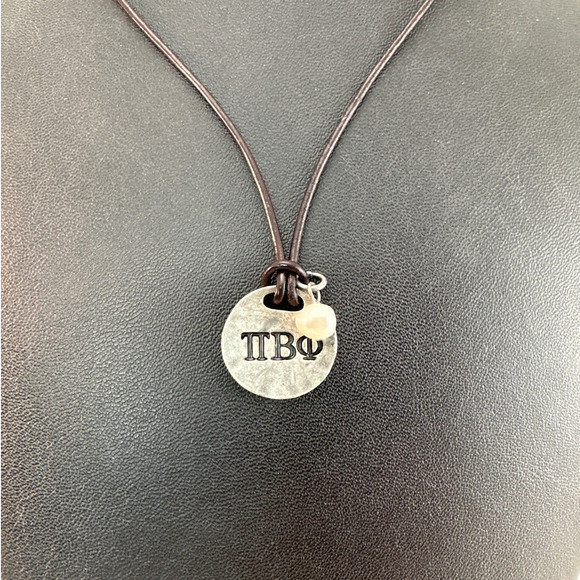 Pi Beta Phi leather choker New With Tags - Picture 4 of 6